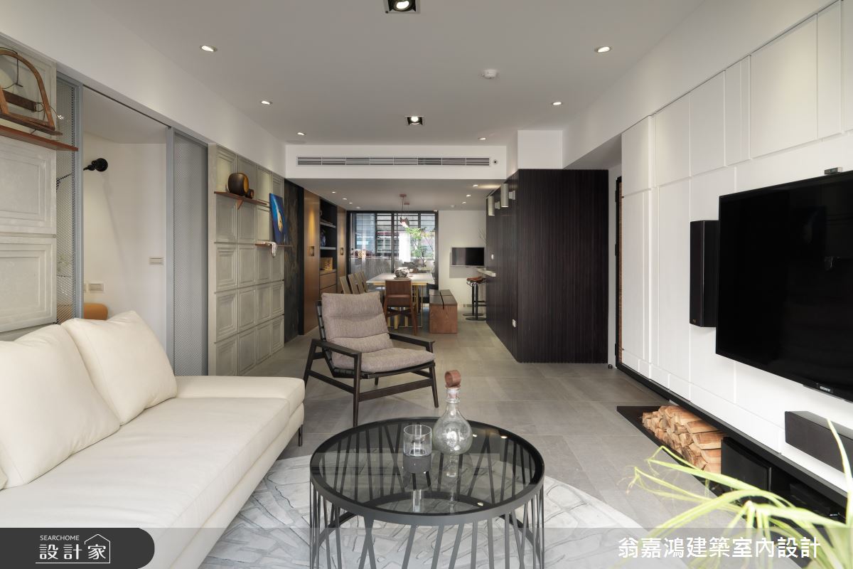 50坪老屋(16~30年)＿北歐風案例圖片＿翁嘉鴻建築室內設計｜懷生設計＿懷生_8.板橋-W House之7