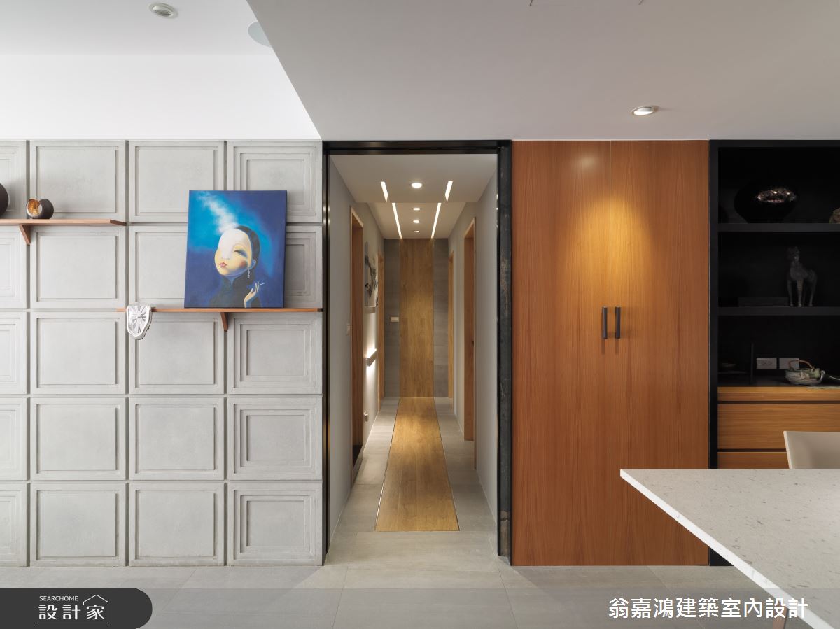 50坪老屋(16~30年)＿北歐風案例圖片＿翁嘉鴻建築室內設計｜懷生設計＿懷生_8.板橋-W House之16