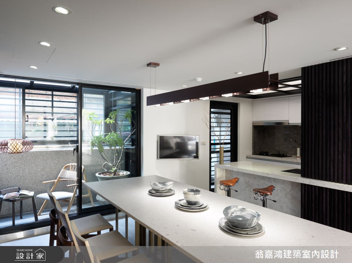 50坪老屋(16~30年)＿北歐風案例圖片＿翁嘉鴻建築室內設計｜懷生設計＿懷生_8.板橋-W House之20