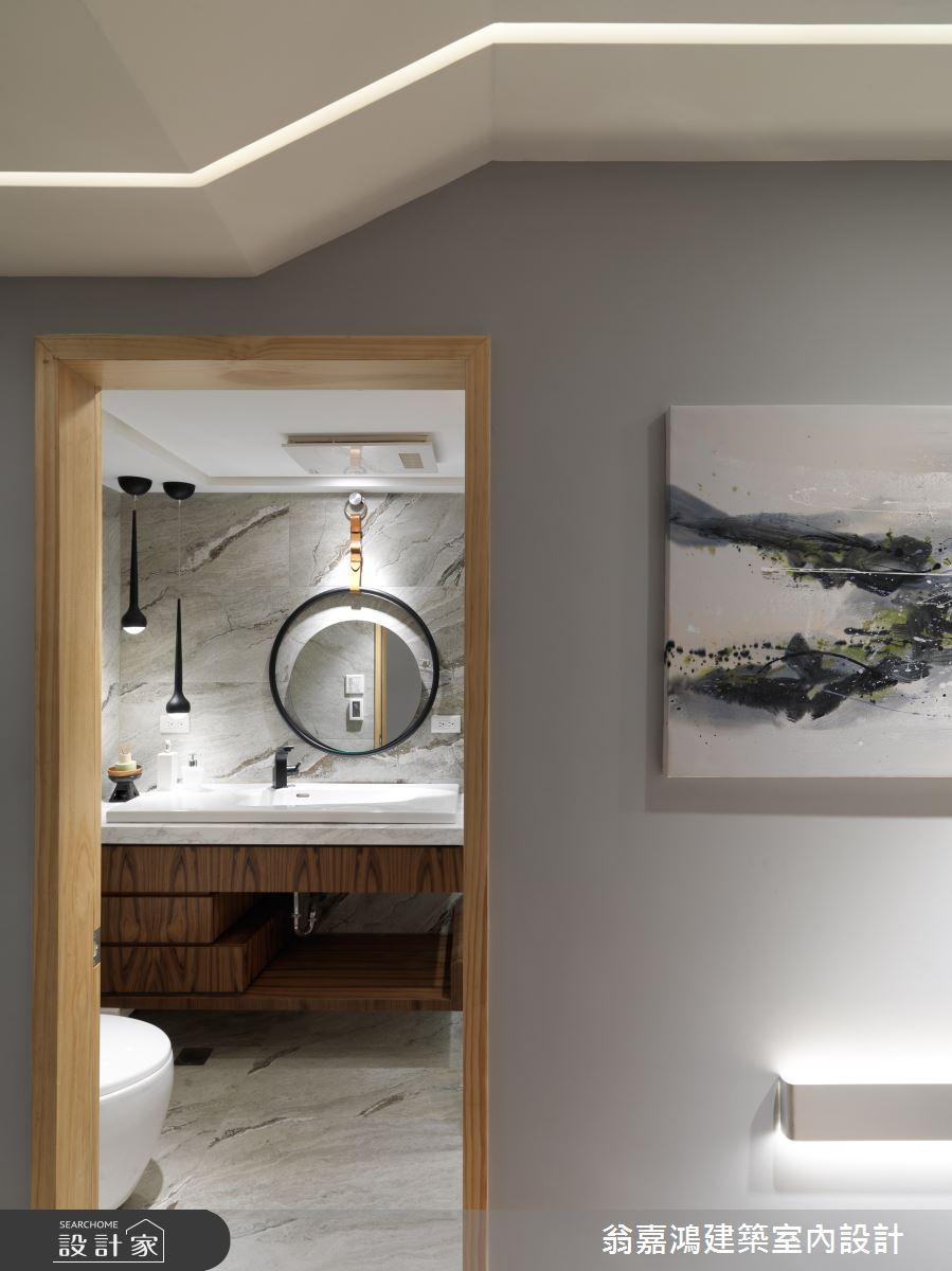 50坪老屋(16~30年)＿北歐風案例圖片＿翁嘉鴻建築室內設計｜懷生設計＿懷生_8.板橋-W House之27