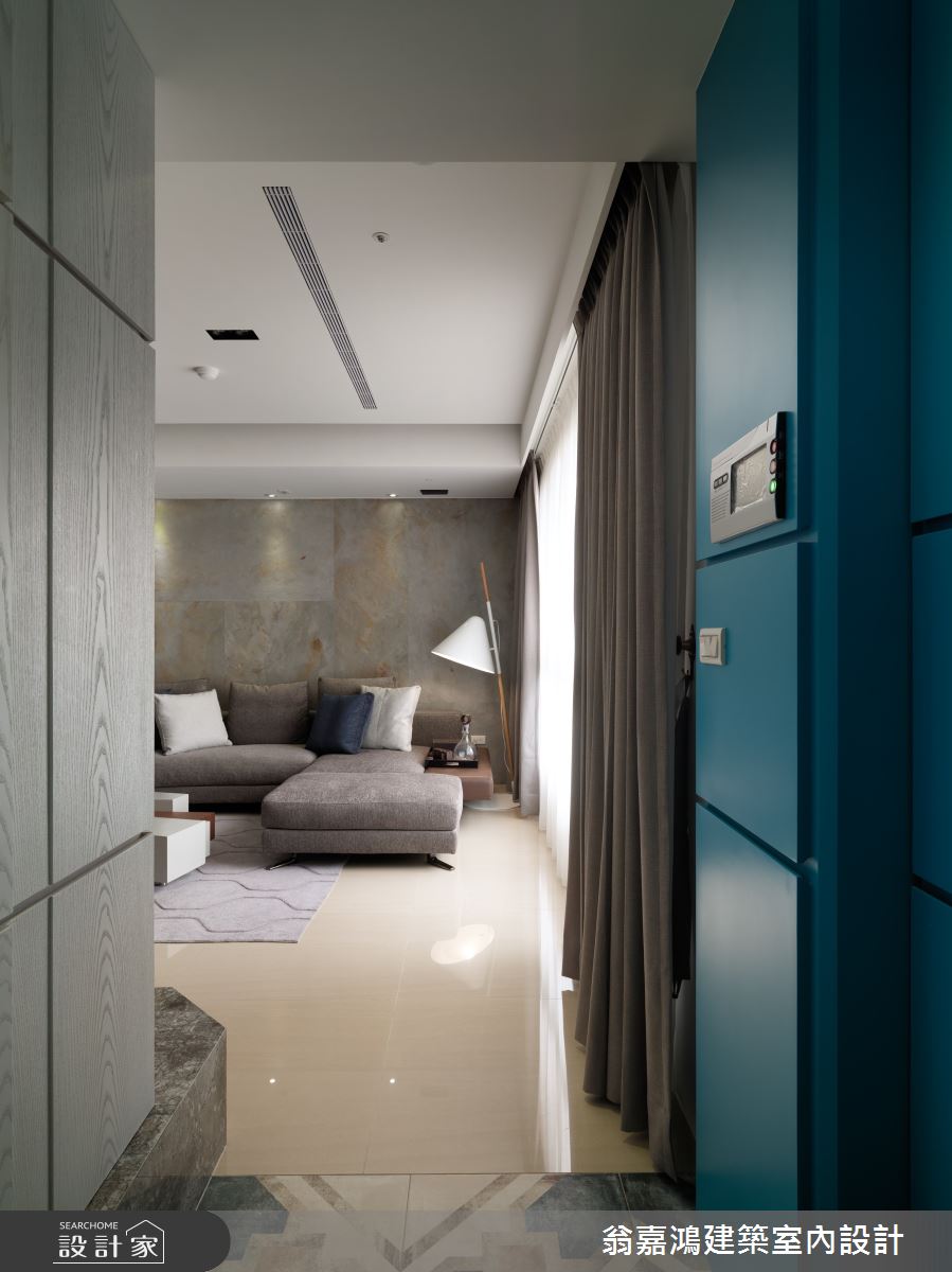60坪新成屋(5年以下)＿北歐風案例圖片＿翁嘉鴻建築室內設計｜懷生設計＿懷生_11.台中-W House之1