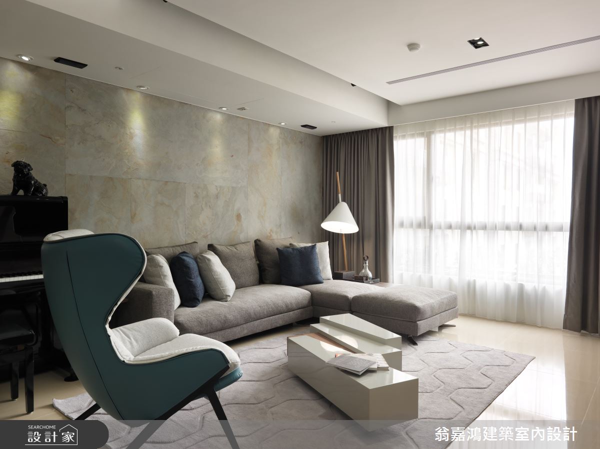 60坪新成屋(5年以下)＿北歐風案例圖片＿翁嘉鴻建築室內設計｜懷生設計＿懷生_11.台中-W House之9