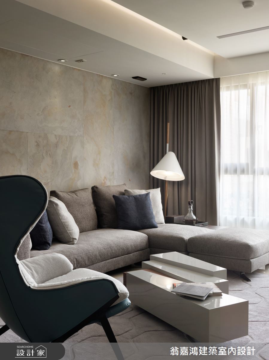 60坪新成屋(5年以下)＿北歐風案例圖片＿翁嘉鴻建築室內設計｜懷生設計＿懷生_11.台中-W House之10