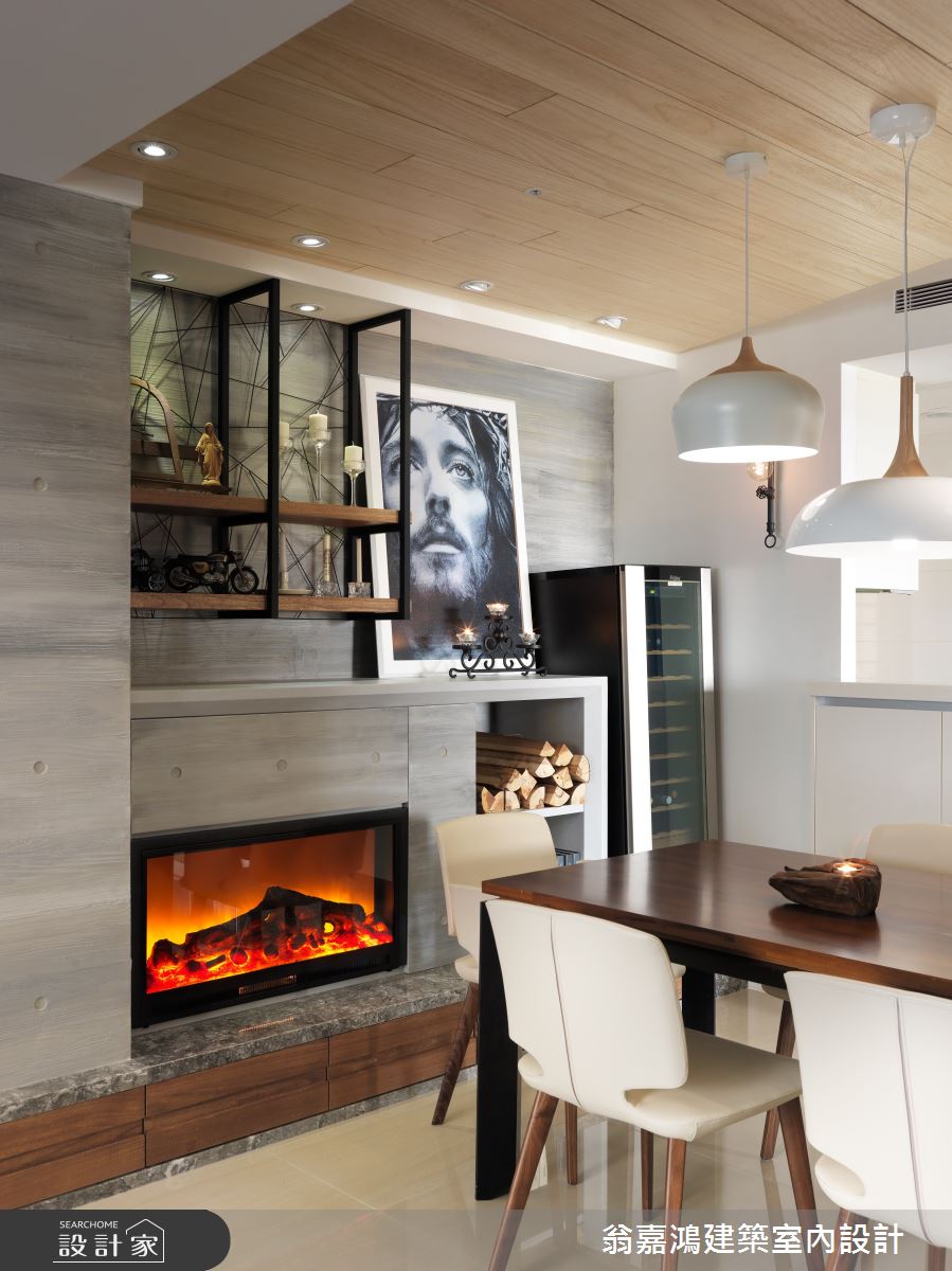60坪新成屋(5年以下)＿北歐風案例圖片＿翁嘉鴻建築室內設計｜懷生設計＿懷生_11.台中-W House之17