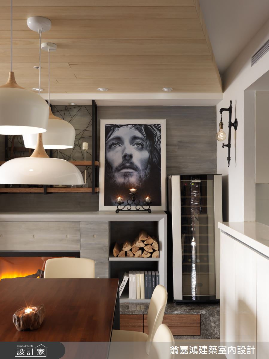60坪新成屋(5年以下)＿北歐風案例圖片＿翁嘉鴻建築室內設計｜懷生設計＿懷生_11.台中-W House之20