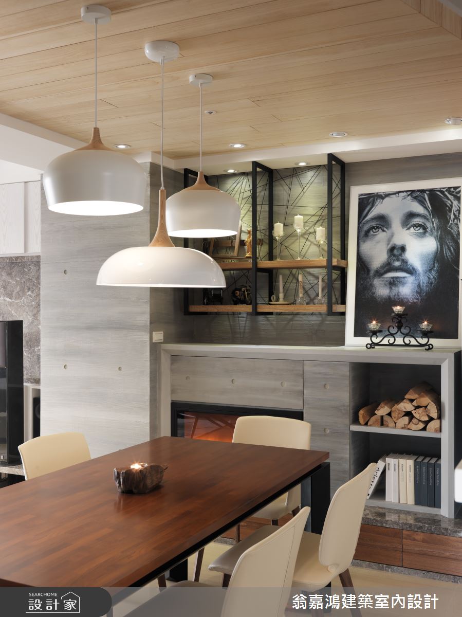 60坪新成屋(5年以下)＿北歐風案例圖片＿翁嘉鴻建築室內設計｜懷生設計＿懷生_11.台中-W House之21