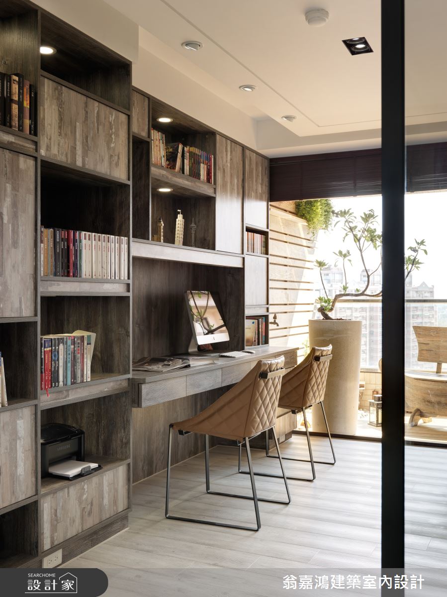 60坪新成屋(5年以下)＿北歐風案例圖片＿翁嘉鴻建築室內設計｜懷生設計＿懷生_11.台中-W House之29