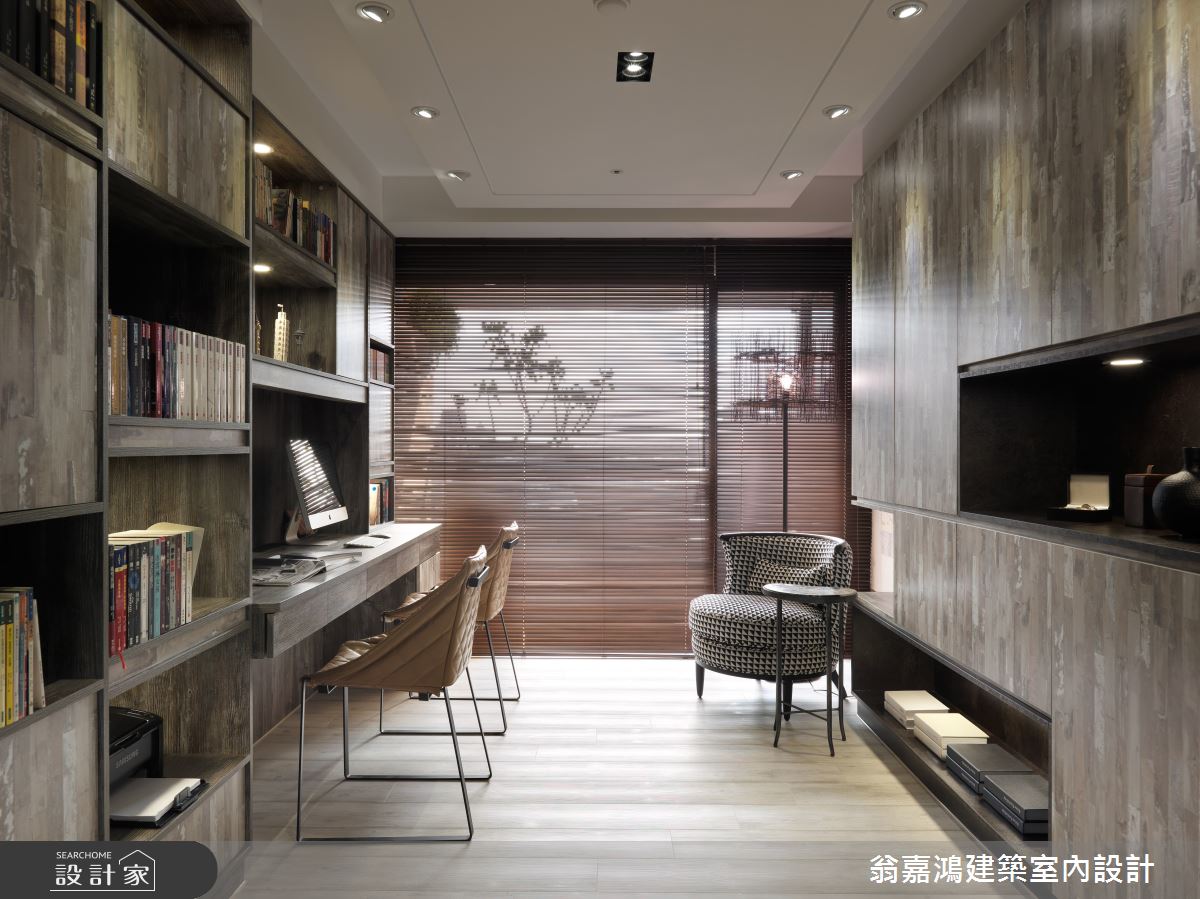 60坪新成屋(5年以下)＿北歐風案例圖片＿翁嘉鴻建築室內設計｜懷生設計＿懷生_11.台中-W House之31