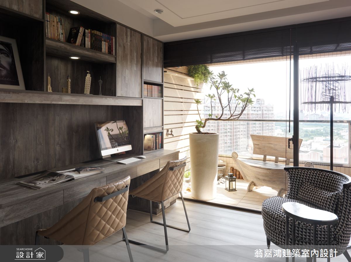 60坪新成屋(5年以下)＿北歐風案例圖片＿翁嘉鴻建築室內設計｜懷生設計＿懷生_11.台中-W House之33