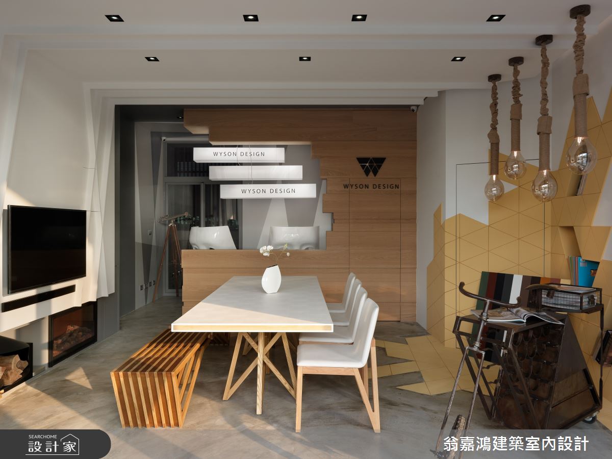 30坪新成屋(5年以下)＿簡約風案例圖片＿翁嘉鴻建築室內設計｜懷生設計＿懷生_14.台中-商空商辦之4