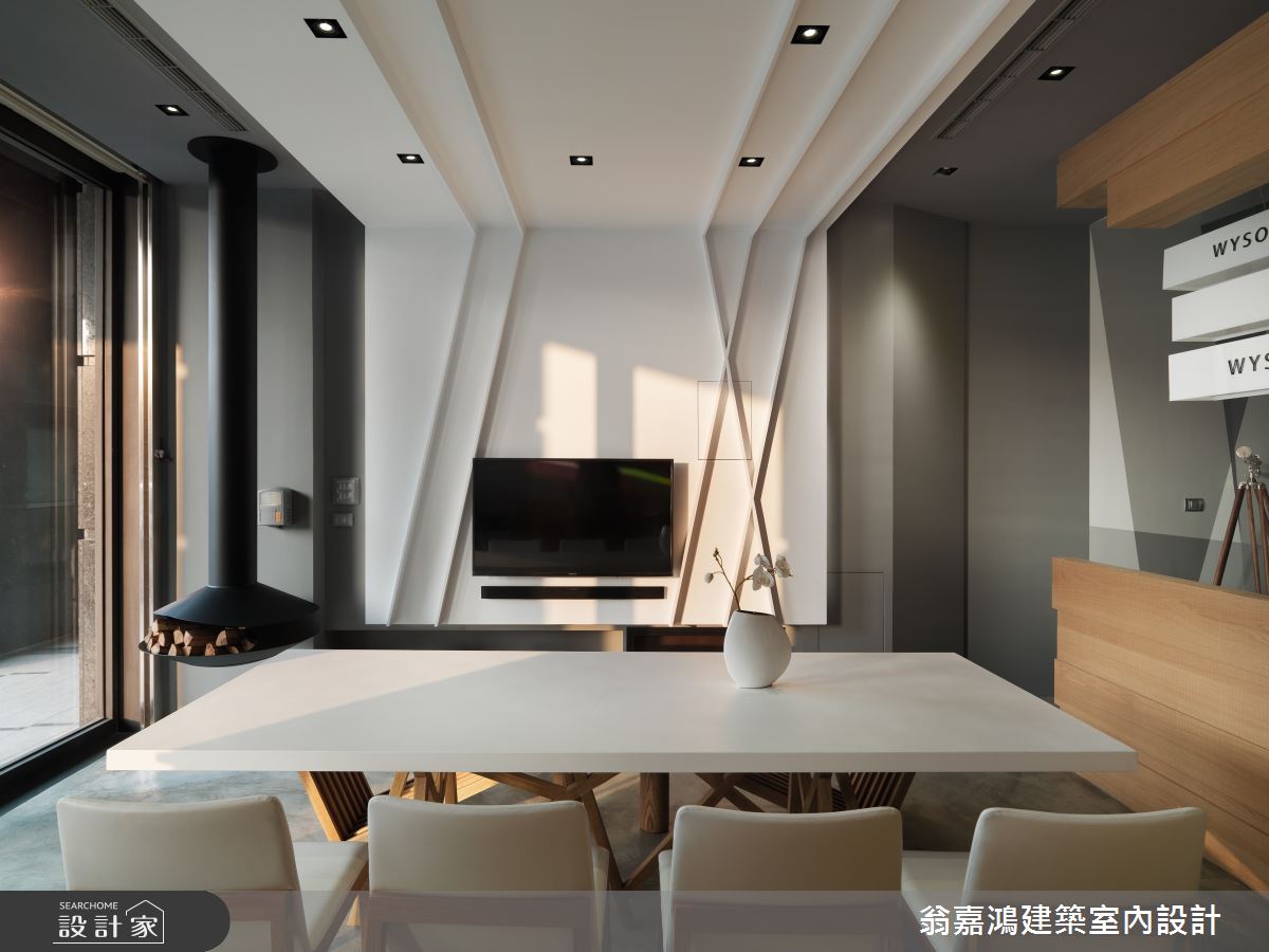 30坪新成屋(5年以下)＿簡約風案例圖片＿翁嘉鴻建築室內設計｜懷生設計＿懷生_14.台中-商空商辦之1