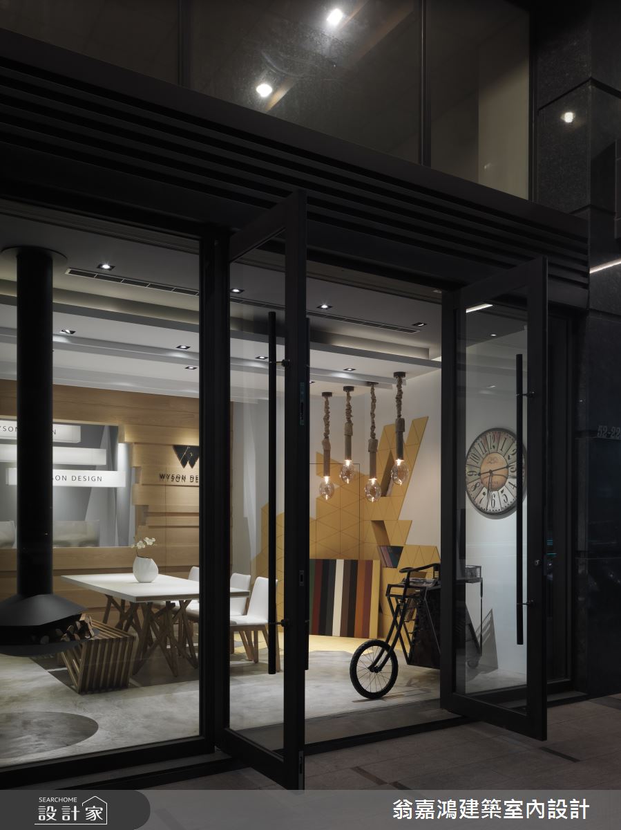 30坪新成屋(5年以下)＿簡約風案例圖片＿翁嘉鴻建築室內設計｜懷生設計＿懷生_14.台中-商空商辦之16