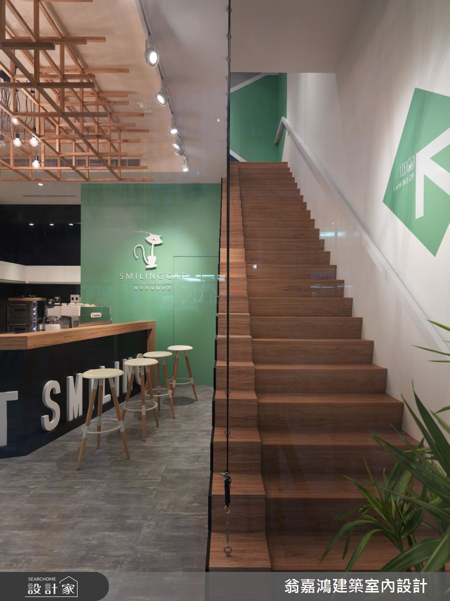 50坪中古屋(5~15年)＿北歐風案例圖片＿翁嘉鴻建築室內設計｜懷生設計＿懷生_16.三峽-Smiling cat café之13