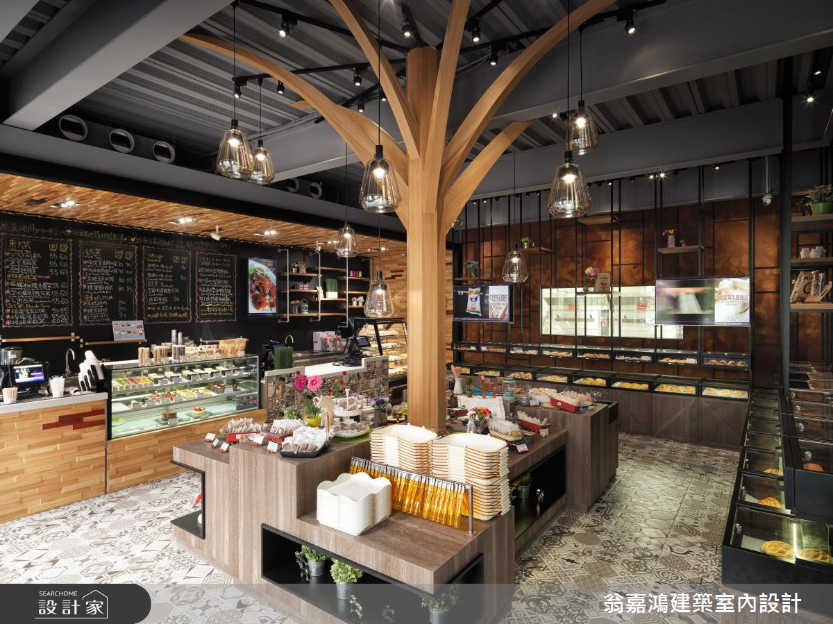 90坪新成屋(5年以下)＿工業風案例圖片＿翁嘉鴻建築室內設計｜懷生設計＿懷生_15.新竹-芙洛麗大飯店烘培坊2店之9