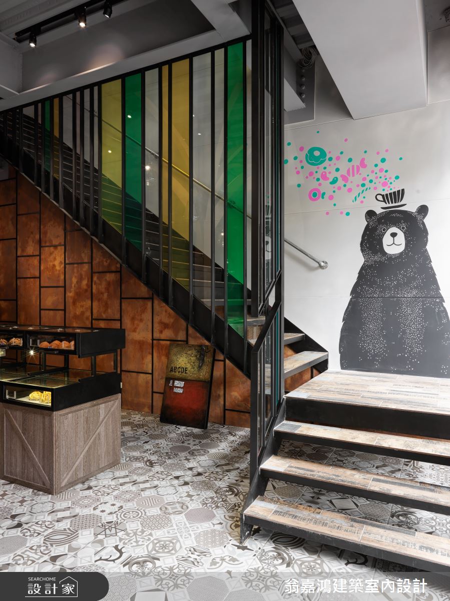 90坪新成屋(5年以下)＿工業風案例圖片＿翁嘉鴻建築室內設計｜懷生設計＿懷生_15.新竹-芙洛麗大飯店烘培坊2店之12