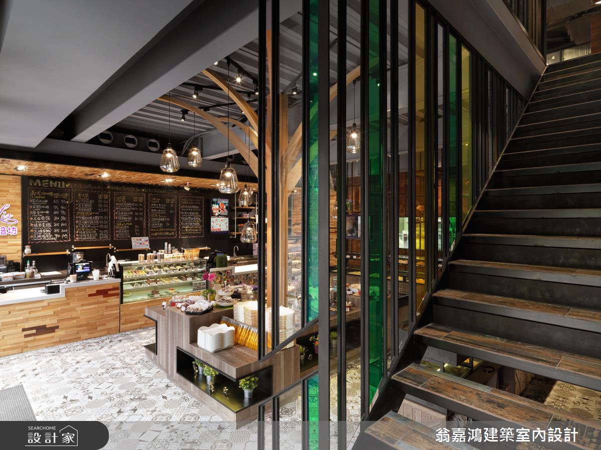 90坪新成屋(5年以下)＿工業風案例圖片＿翁嘉鴻建築室內設計｜懷生設計＿懷生_15.新竹-芙洛麗大飯店烘培坊2店之13