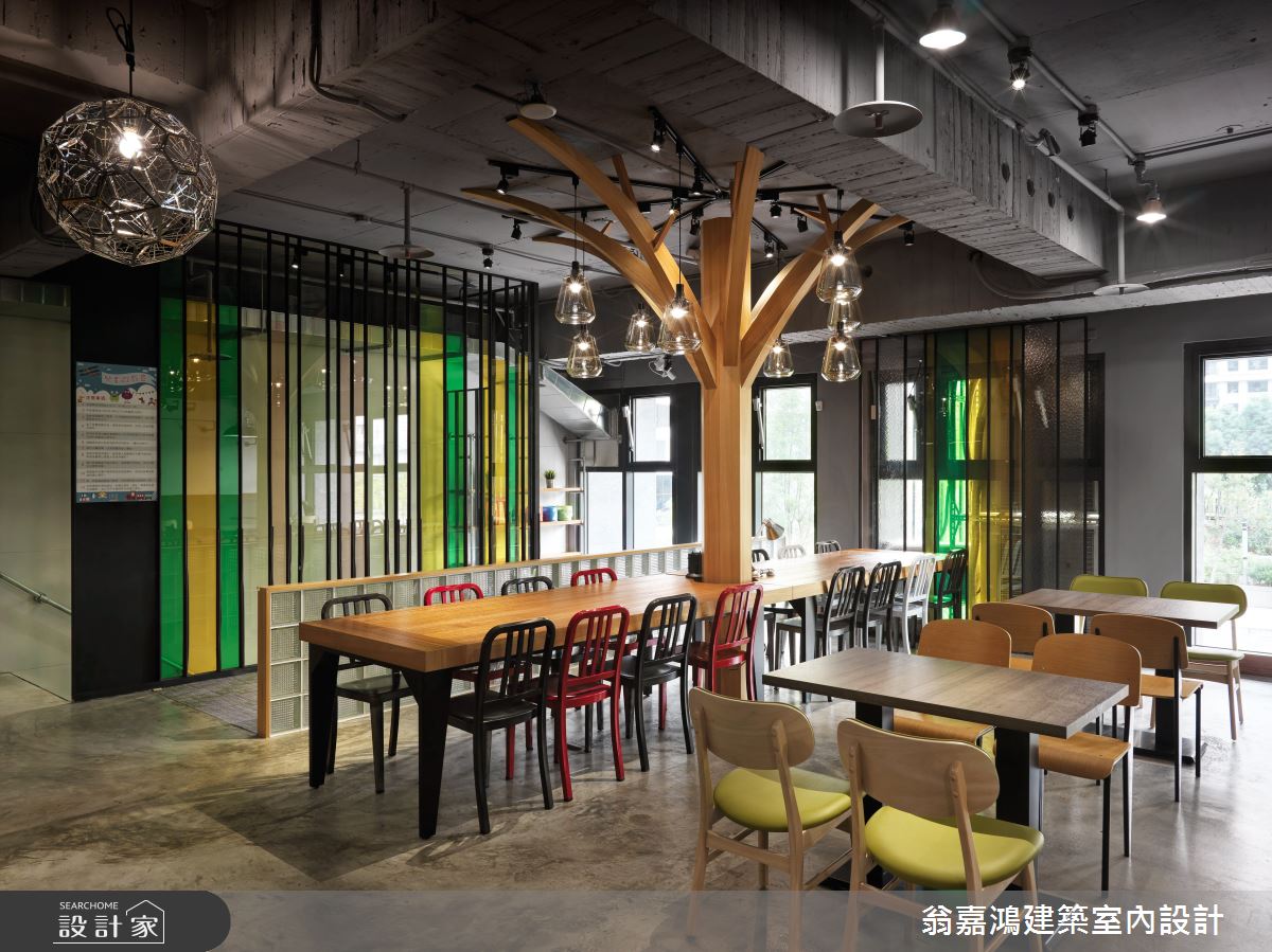 90坪新成屋(5年以下)＿工業風案例圖片＿翁嘉鴻建築室內設計｜懷生設計＿懷生_15.新竹-芙洛麗大飯店烘培坊2店之16
