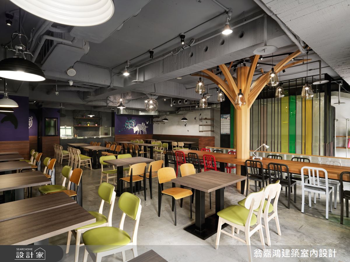 90坪新成屋(5年以下)＿工業風案例圖片＿翁嘉鴻建築室內設計｜懷生設計＿懷生_15.新竹-芙洛麗大飯店烘培坊2店之17