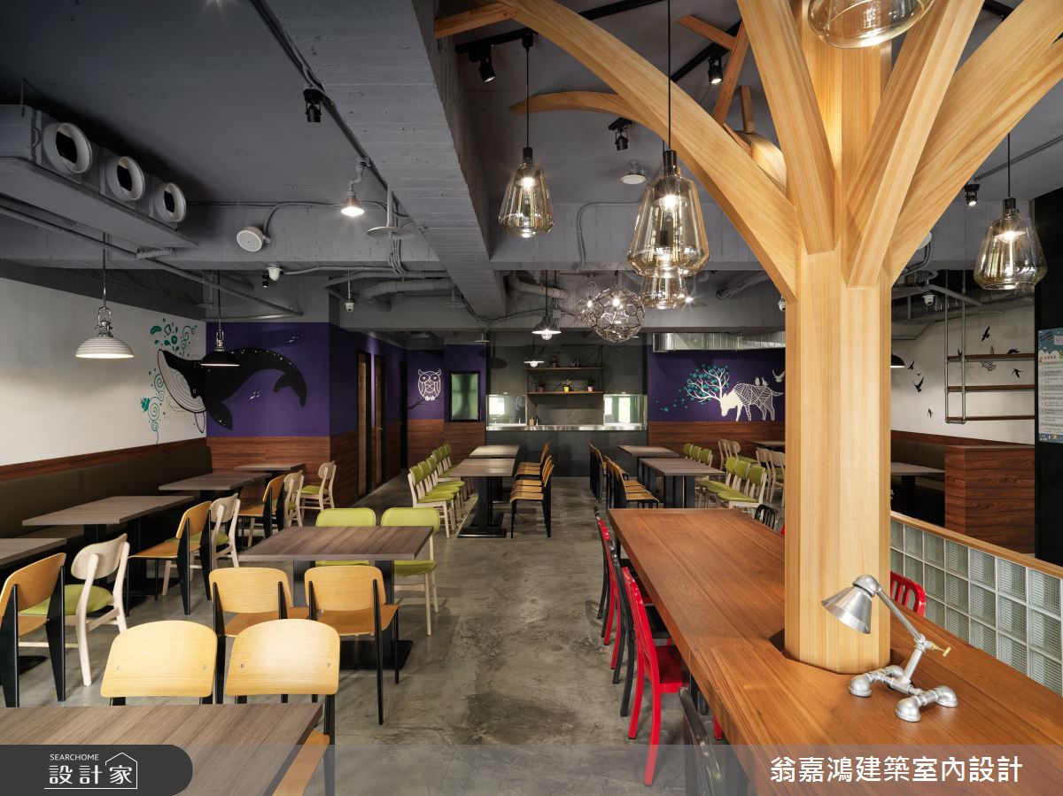 90坪新成屋(5年以下)＿工業風案例圖片＿翁嘉鴻建築室內設計｜懷生設計＿懷生_15.新竹-芙洛麗大飯店烘培坊2店之18
