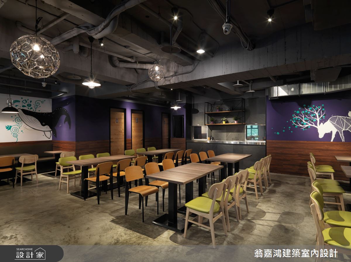 90坪新成屋(5年以下)＿工業風案例圖片＿翁嘉鴻建築室內設計｜懷生設計＿懷生_15.新竹-芙洛麗大飯店烘培坊2店之19