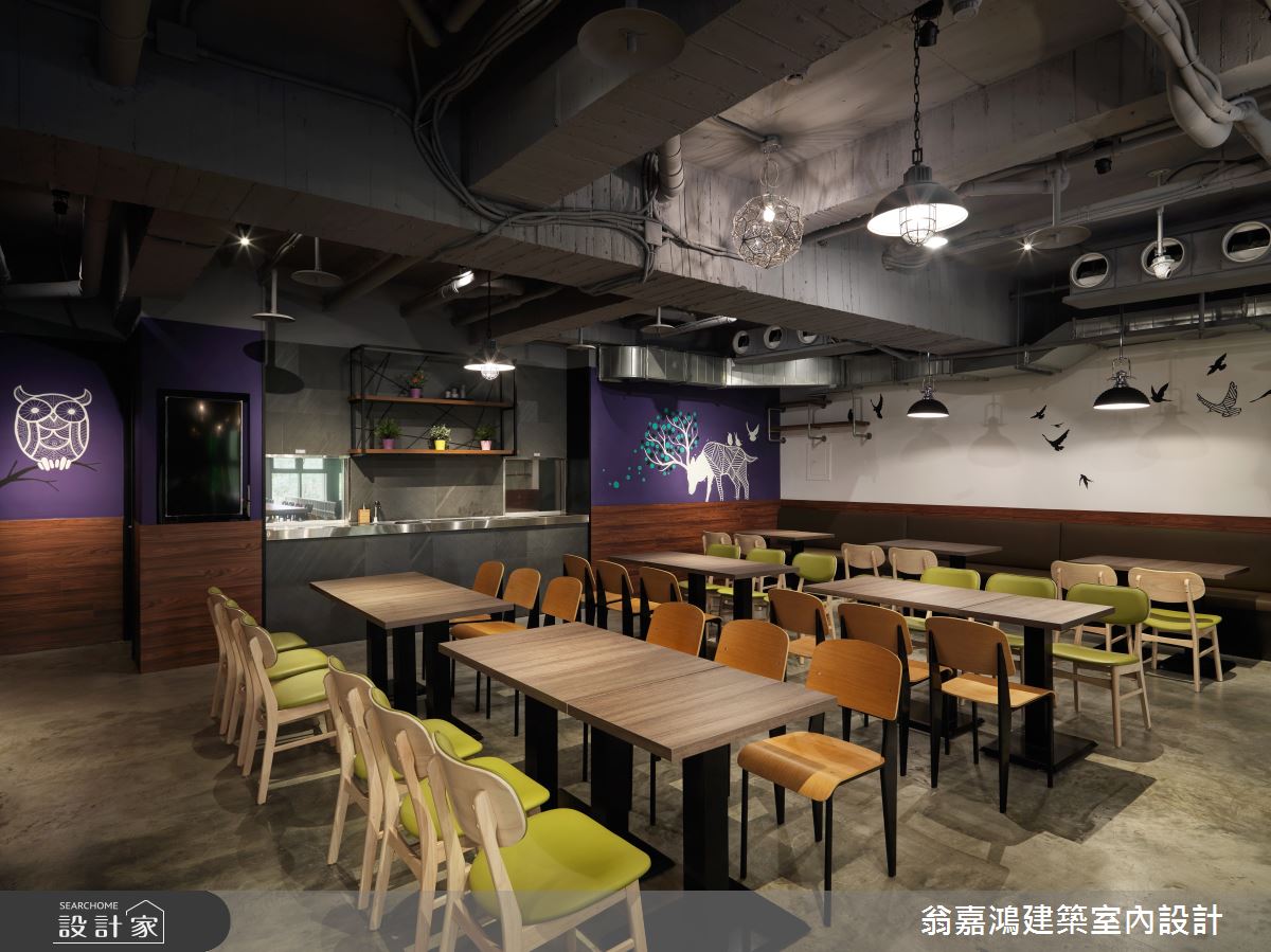90坪新成屋(5年以下)＿工業風案例圖片＿翁嘉鴻建築室內設計｜懷生設計＿懷生_15.新竹-芙洛麗大飯店烘培坊2店之20