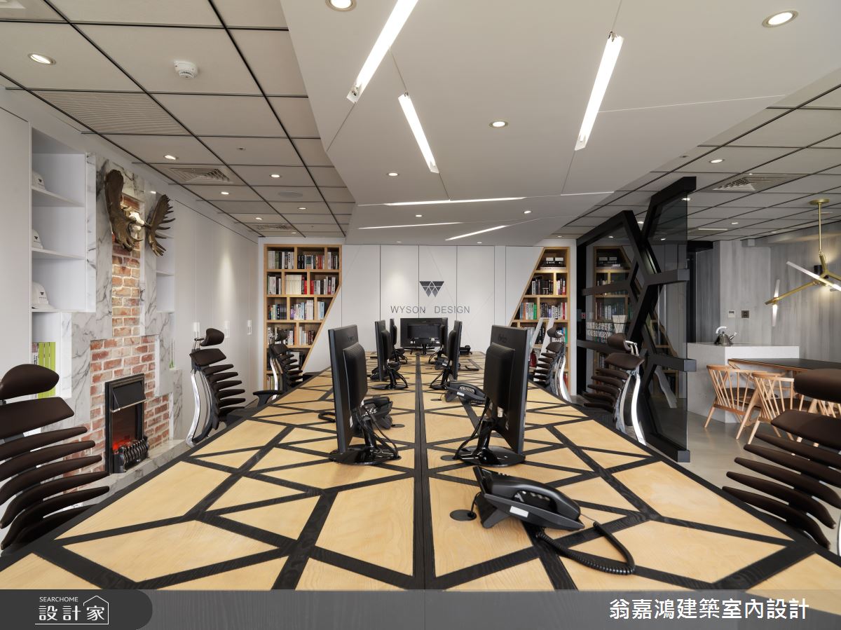 50坪新成屋(5年以下)＿休閒風案例圖片＿翁嘉鴻建築室內設計｜懷生設計＿懷生_18.桃園-懷生國際設計辦公室之3
