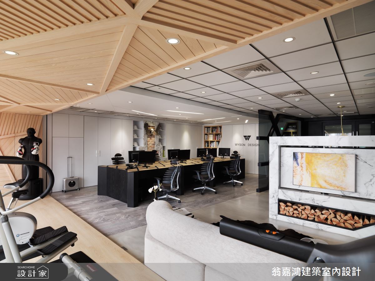 50坪新成屋(5年以下)＿休閒風案例圖片＿翁嘉鴻建築室內設計｜懷生設計＿懷生_18.桃園-懷生國際設計辦公室之6