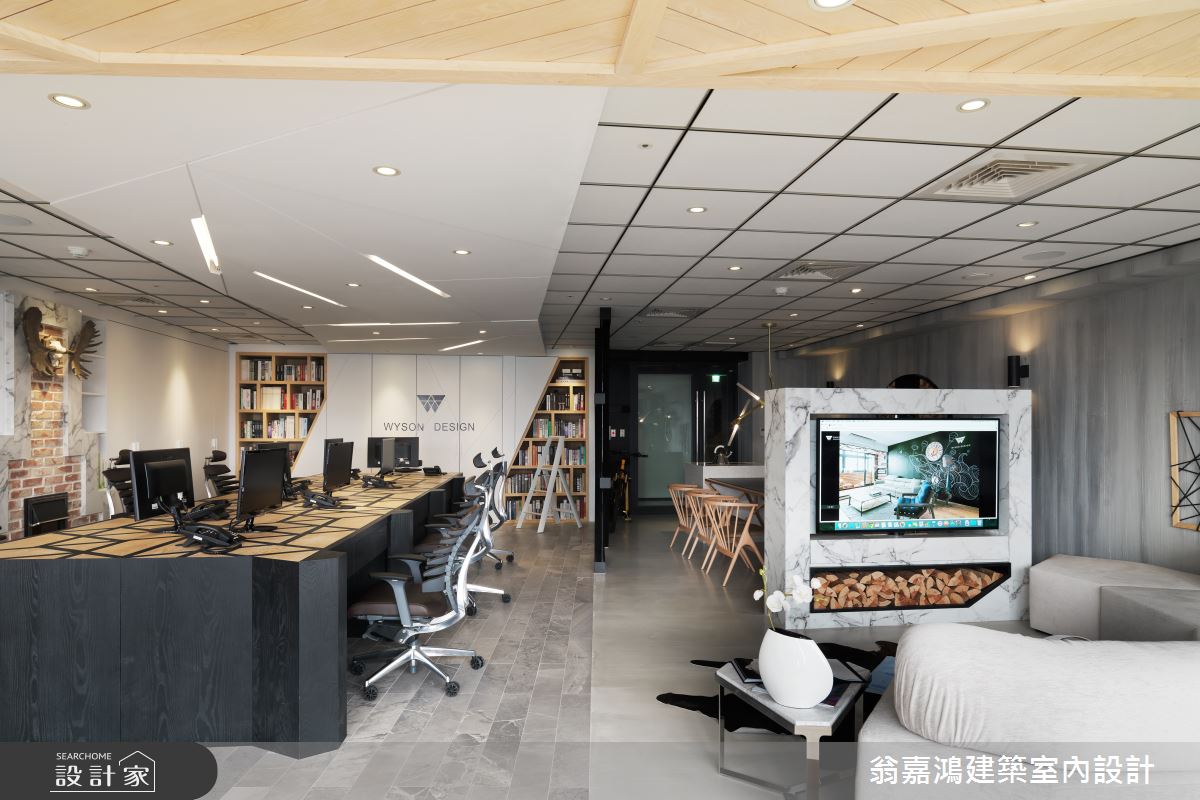 50坪新成屋(5年以下)＿休閒風案例圖片＿翁嘉鴻建築室內設計｜懷生設計＿懷生_18.桃園-懷生國際設計辦公室之20