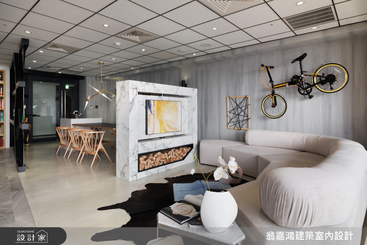 50坪新成屋(5年以下)＿休閒風案例圖片＿翁嘉鴻建築室內設計｜懷生設計＿懷生_18.桃園-懷生國際設計辦公室之7