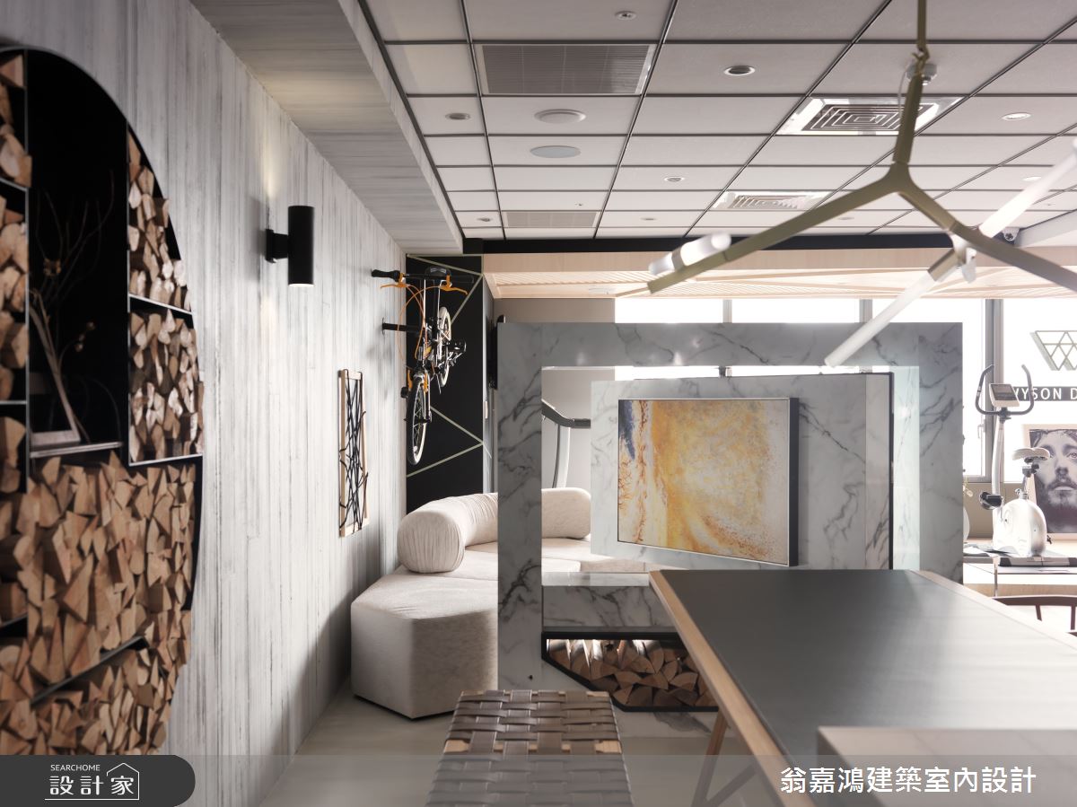 50坪新成屋(5年以下)＿休閒風案例圖片＿翁嘉鴻建築室內設計｜懷生設計＿懷生_18.桃園-懷生國際設計辦公室之17