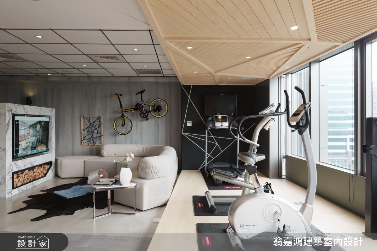 50坪新成屋(5年以下)＿休閒風案例圖片＿翁嘉鴻建築室內設計｜懷生設計＿懷生_18.桃園-懷生國際設計辦公室之19
