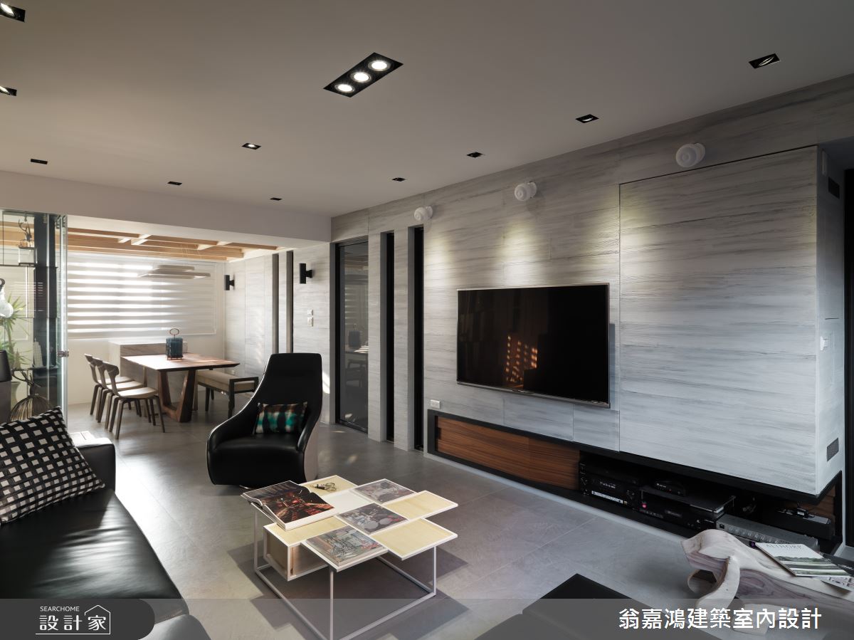 50坪老屋(16~30年)＿北歐風案例圖片＿翁嘉鴻建築室內設計｜懷生設計＿懷生_12.天母-L House之3