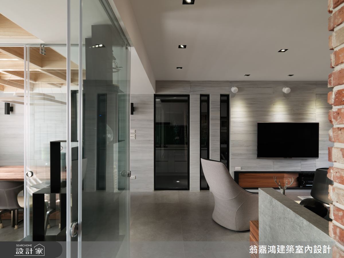 50坪老屋(16~30年)＿北歐風案例圖片＿翁嘉鴻建築室內設計｜懷生設計＿懷生_12.天母-L House之14