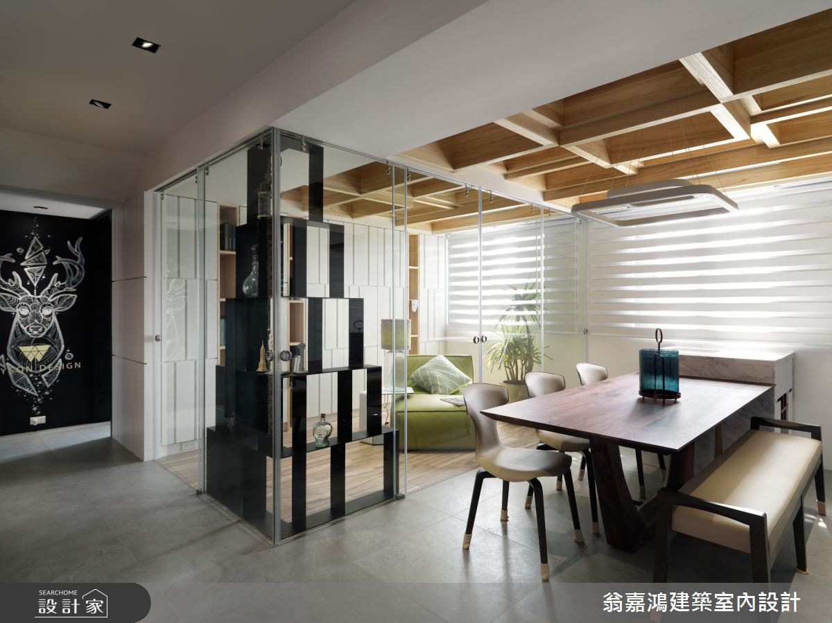 50坪老屋(16~30年)＿北歐風案例圖片＿翁嘉鴻建築室內設計｜懷生設計＿懷生_12.天母-L House之16