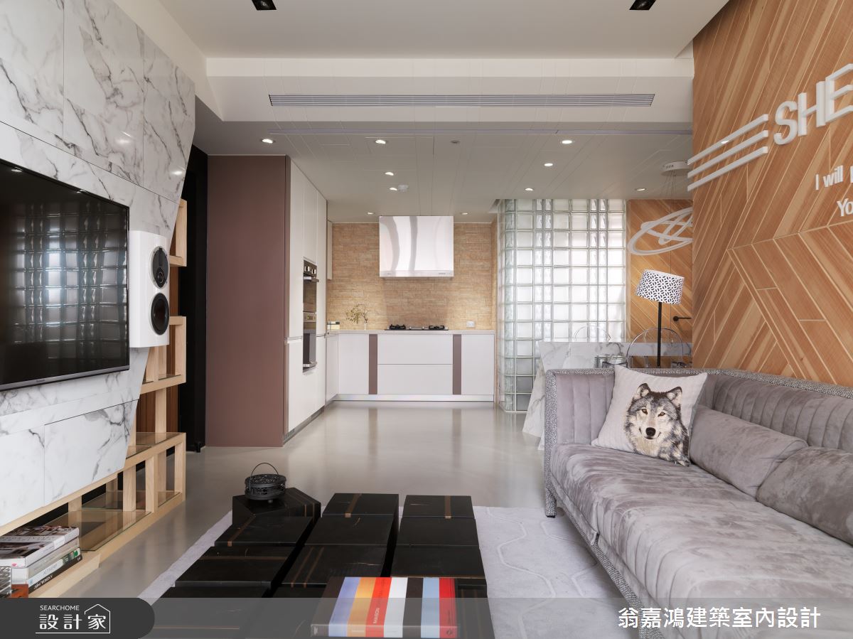 40坪中古屋(5~15年)＿現代風案例圖片＿翁嘉鴻建築室內設計｜懷生設計＿懷生_19.桃園-W House之6