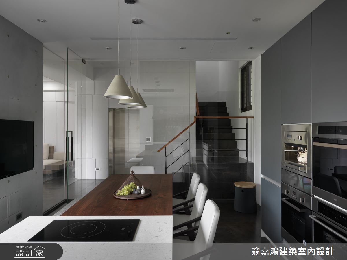 130坪新成屋(5年以下)＿奢華風案例圖片＿翁嘉鴻建築室內設計｜懷生設計＿懷生_21.平鎮-X House之6