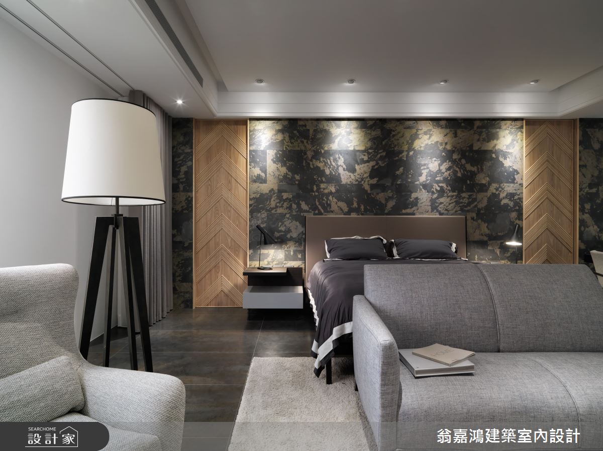 130坪新成屋(5年以下)＿奢華風案例圖片＿翁嘉鴻建築室內設計｜懷生設計＿懷生_21.平鎮-X House之11