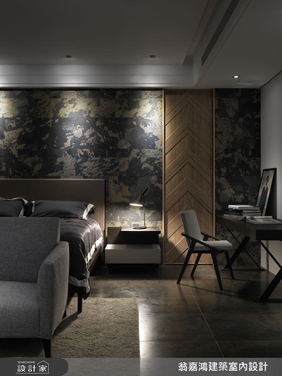 130坪新成屋(5年以下)＿奢華風案例圖片＿翁嘉鴻建築室內設計｜懷生設計＿懷生_21.平鎮-X House之10