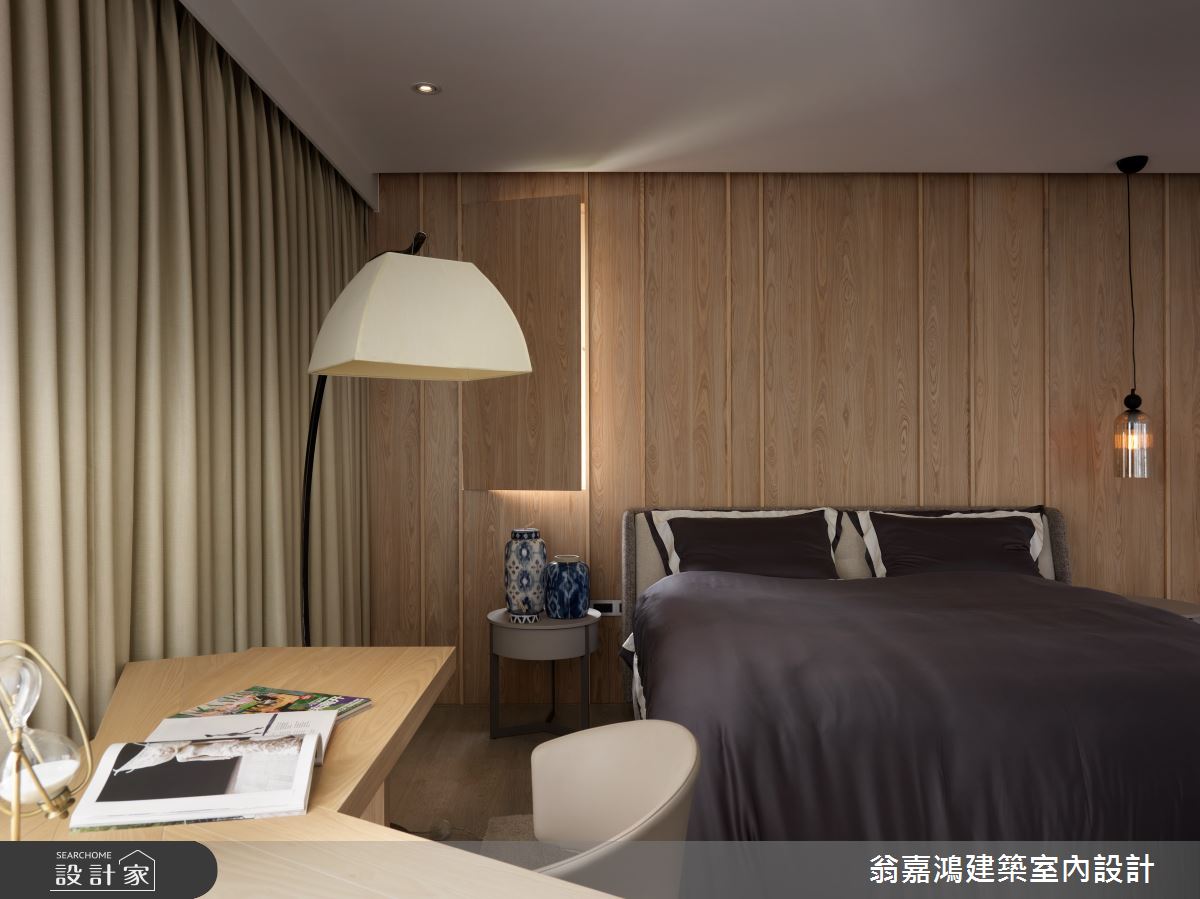 130坪新成屋(5年以下)＿奢華風案例圖片＿翁嘉鴻建築室內設計｜懷生設計＿懷生_21.平鎮-X House之17