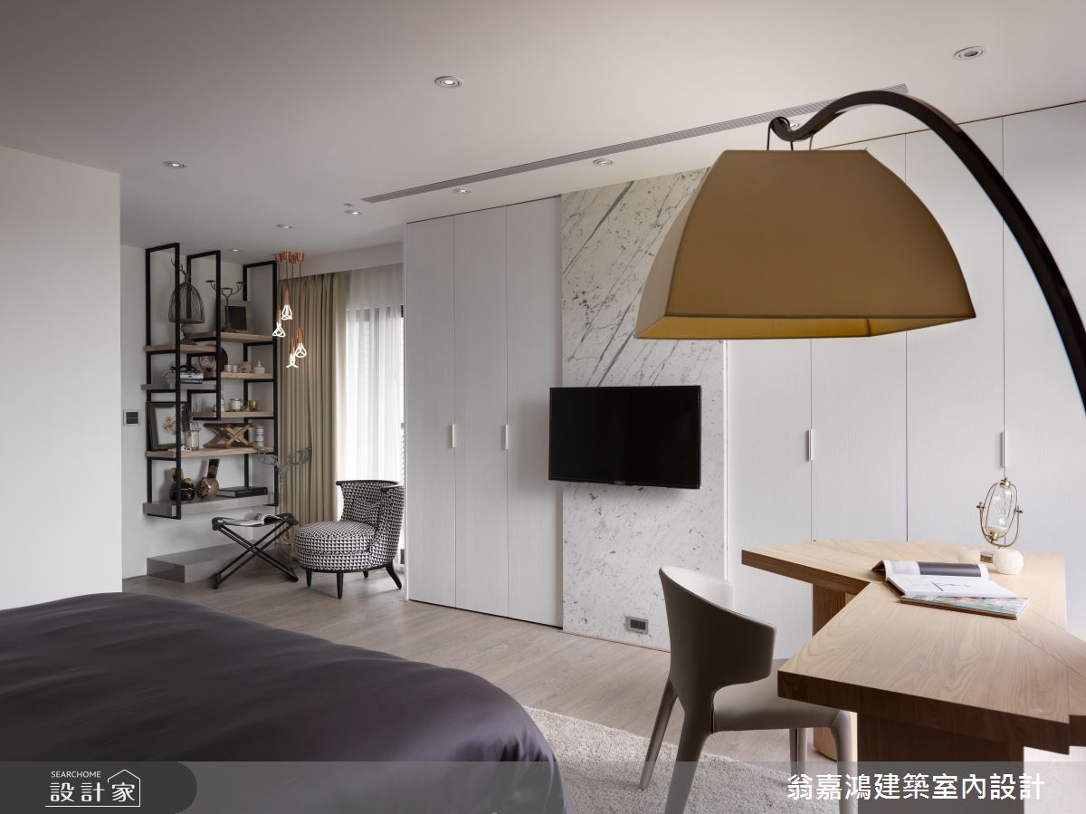 130坪新成屋(5年以下)＿奢華風案例圖片＿翁嘉鴻建築室內設計｜懷生設計＿懷生_21.平鎮-X House之18