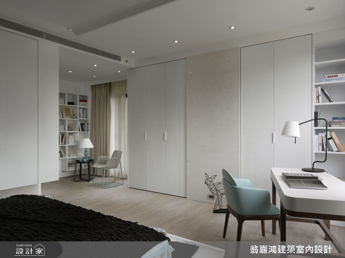 130坪新成屋(5年以下)＿奢華風案例圖片＿翁嘉鴻建築室內設計｜懷生設計＿懷生_21.平鎮-X House之32