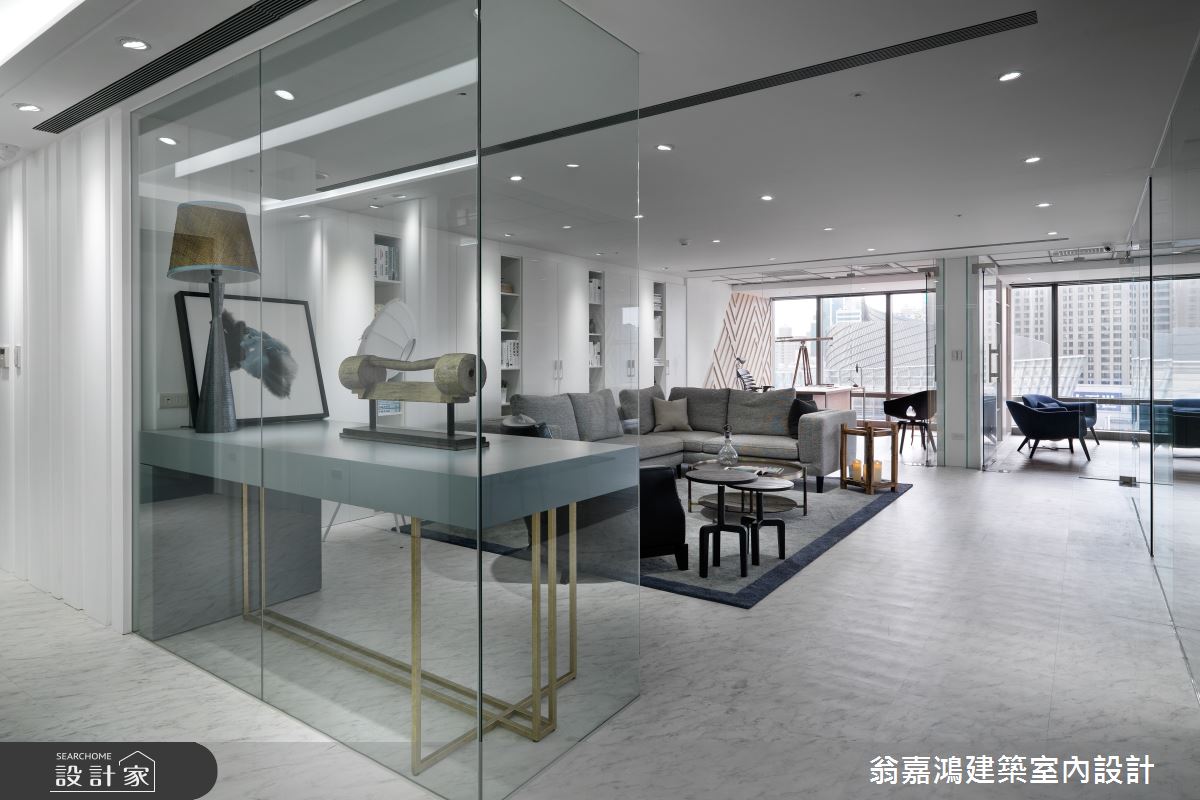 90坪新成屋(5年以下)＿北歐風案例圖片＿翁嘉鴻建築室內設計｜懷生設計＿懷生_22.桃園-明永大揚律師事務所之27