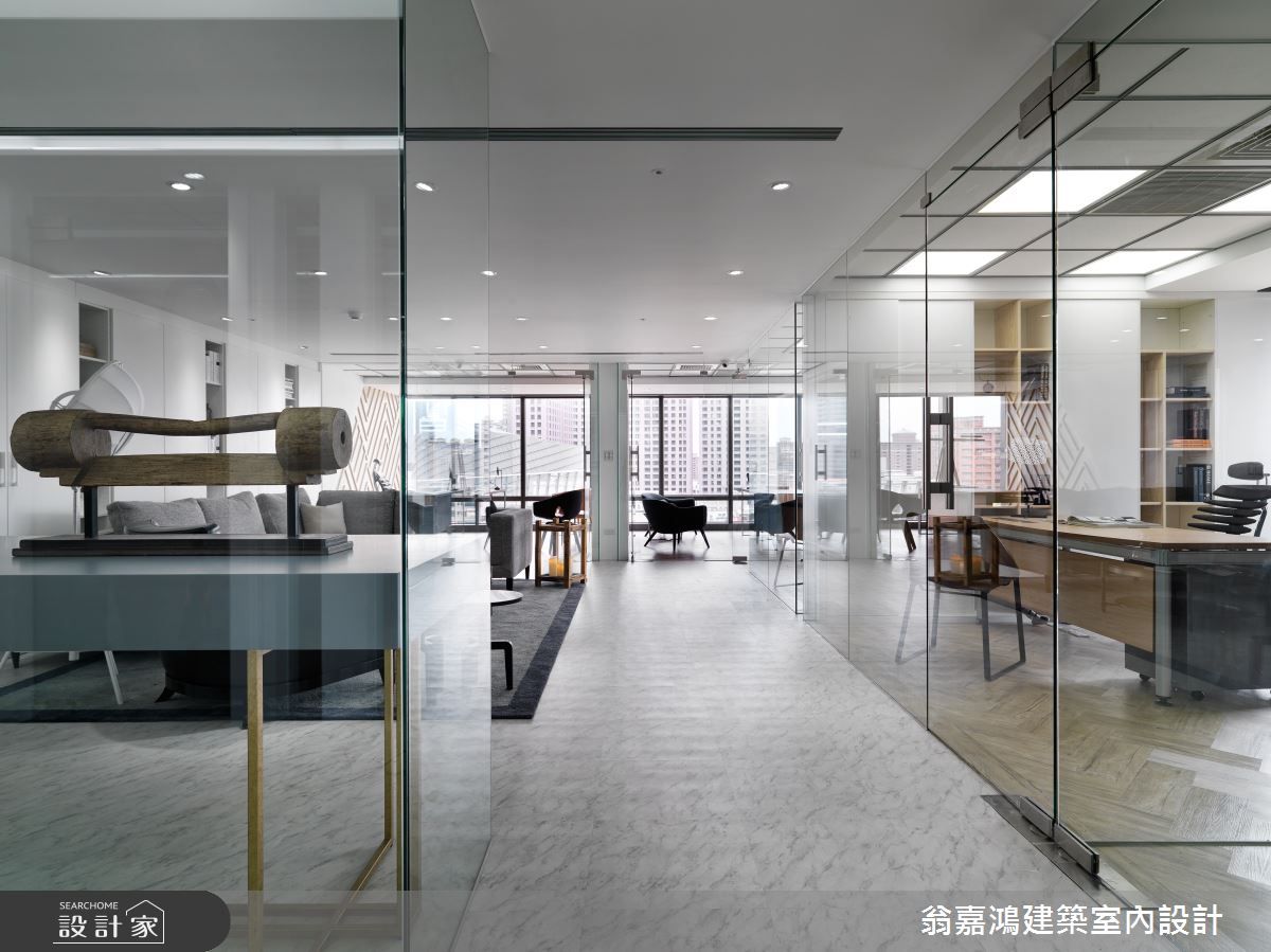 90坪新成屋(5年以下)＿北歐風案例圖片＿翁嘉鴻建築室內設計｜懷生設計＿懷生_22.桃園-明永大揚律師事務所之31