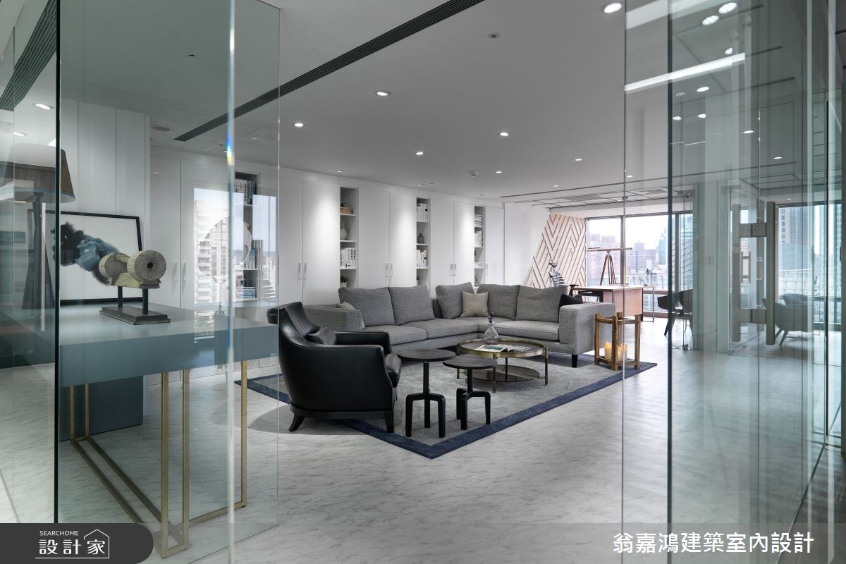 90坪新成屋(5年以下)＿北歐風案例圖片＿翁嘉鴻建築室內設計｜懷生設計＿懷生_22.桃園-明永大揚律師事務所之26