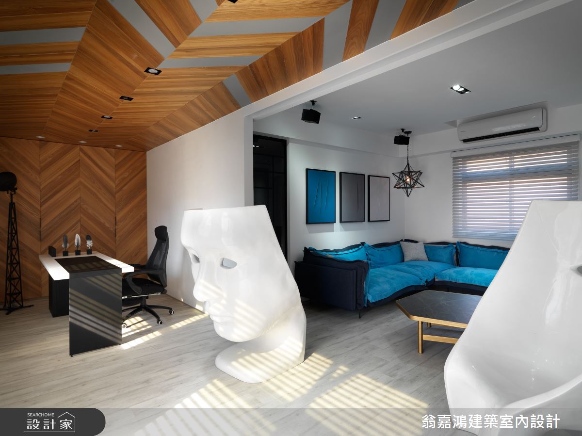 110坪新成屋(5年以下)＿休閒風案例圖片＿翁嘉鴻建築室內設計｜懷生設計＿懷生_23.台南-Z House之24