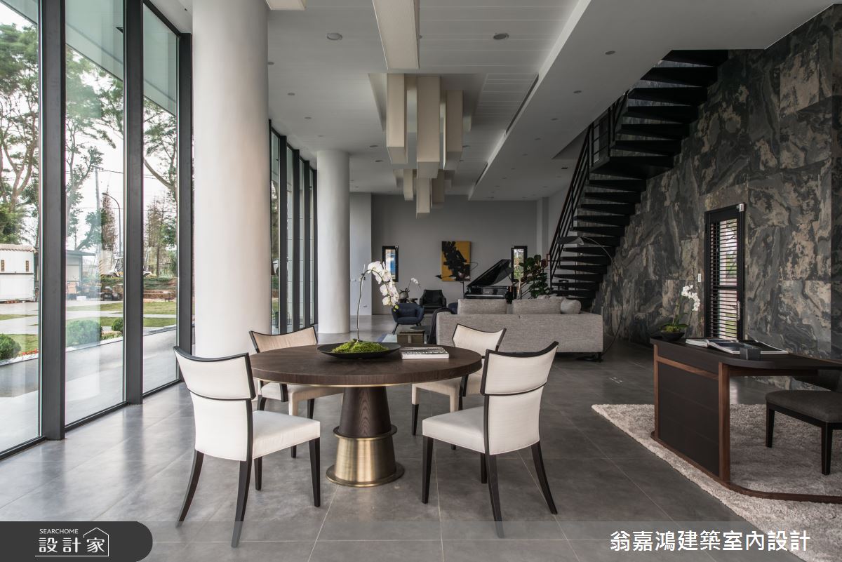 150坪新成屋(5年以下)＿奢華風案例圖片＿翁嘉鴻建築室內設計｜懷生設計＿懷生_25.新竹-觀山雲起之33
