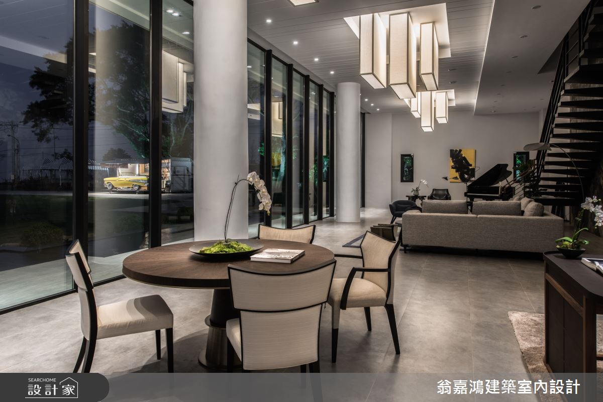 150坪新成屋(5年以下)＿奢華風案例圖片＿翁嘉鴻建築室內設計｜懷生設計＿懷生_25.新竹-觀山雲起之37
