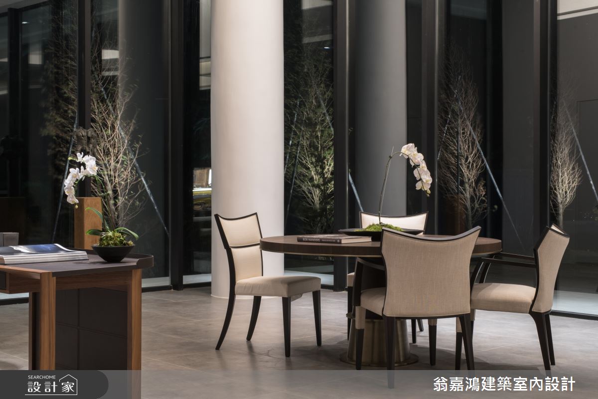 150坪新成屋(5年以下)＿奢華風案例圖片＿翁嘉鴻建築室內設計｜懷生設計＿懷生_25.新竹-觀山雲起之10