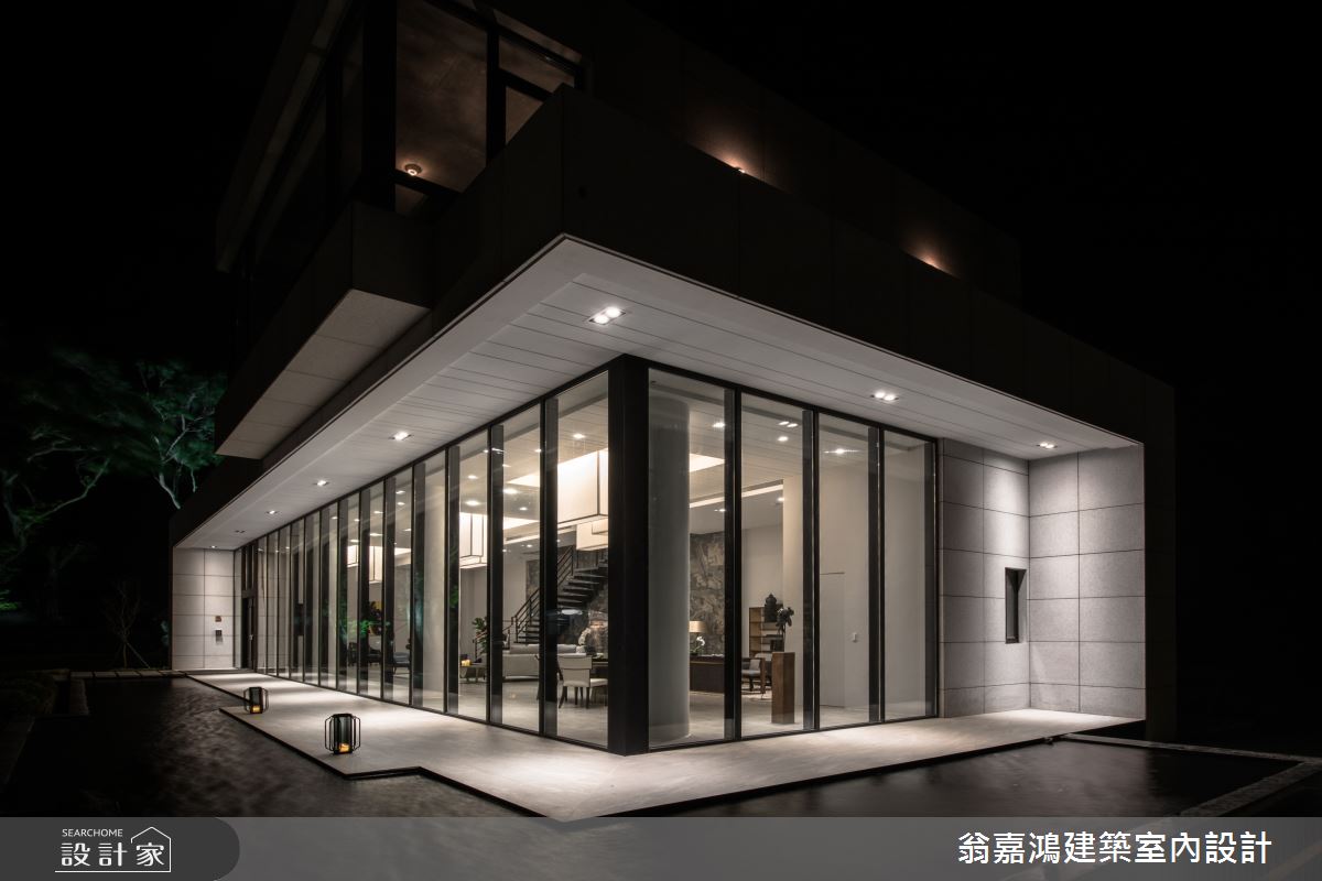 150坪新成屋(5年以下)＿奢華風案例圖片＿翁嘉鴻建築室內設計｜懷生設計＿懷生_25.新竹-觀山雲起之40