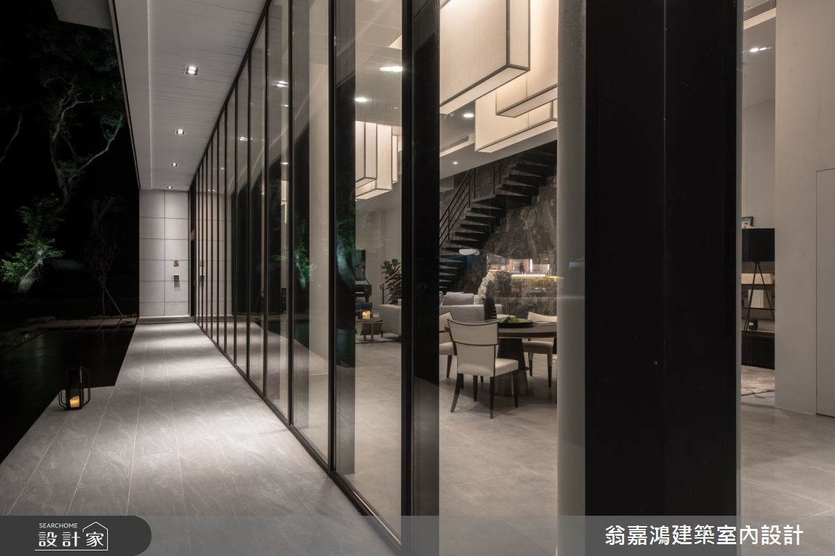 150坪新成屋(5年以下)＿奢華風案例圖片＿翁嘉鴻建築室內設計｜懷生設計＿懷生_25.新竹-觀山雲起之41